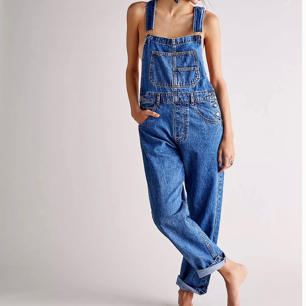 Free People We The Free Ziggy Overalls